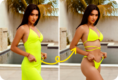 AI Bikini Model from Any Photo