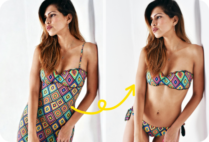 Inclusive AI Bikini Designs