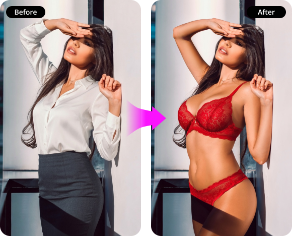 cosplay striptease aI