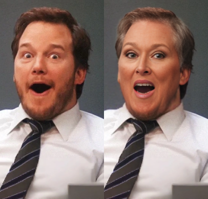 swap face example