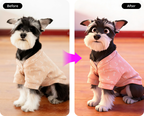 dog anime