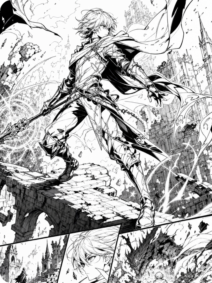 AI Comic Colorizer before