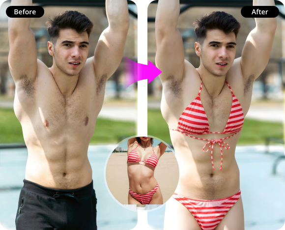 ai female male body swap