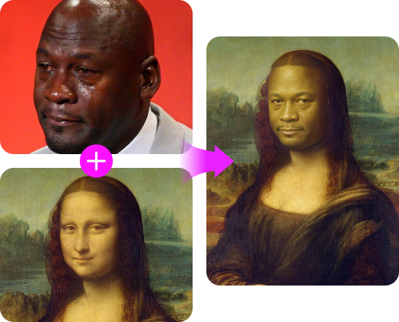 famous paintings face changing
