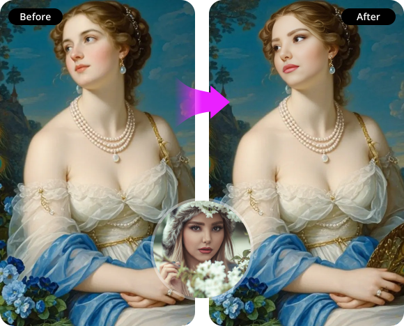 artistic face swap photos